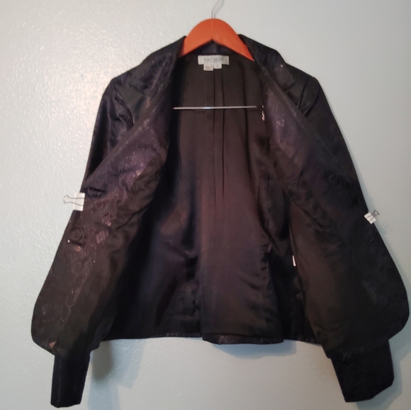 Kat Unger New York Sequined Blazer Jacket Size 12 - Picture 6 of 16